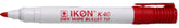 ValueX Whiteboard Marker Bullet Tip 2mm Line Red (Pack 10) - K40-02